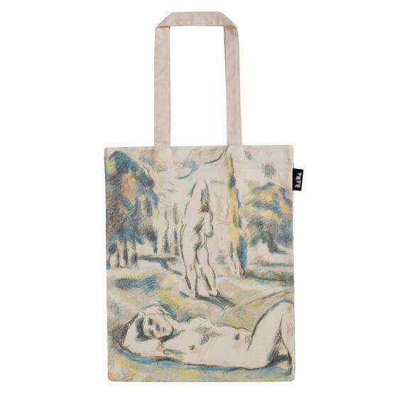 Paul Cezanne The Large Bathers tote bag